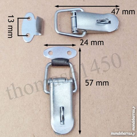 Lot 5 Fermoir 2 parties Sp�cial Fermeture Caisse 10 Banvou (61)