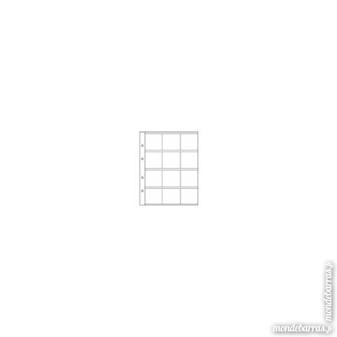 5 FEUILLES et intercalaires pour pi�ces de monnaie 5 Dammarie-les-Lys (77)