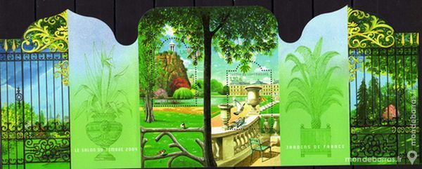 Feuillet N� 62 -- Jardins de France. 7 La Seyne-sur-Mer (83)