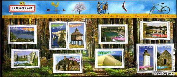 Feuillet N� 89 NEUF** -- Portraits de r�gions 6 La Seyne-sur-Mer (83)