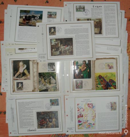 251 Feuillets Philat�liques CEF 1967-1989 600 Montreuil (93)