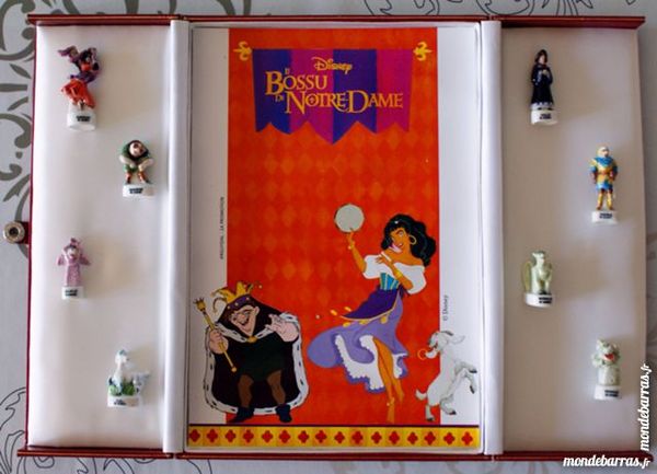  F�ves porcelaine Disney   Bossu Notre Dame    8 Cabestany (66)