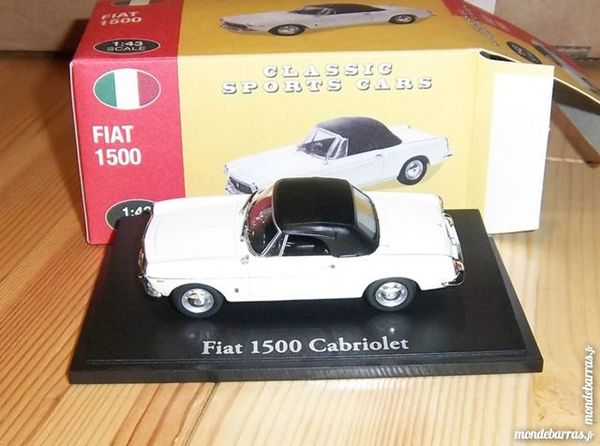 Fiat 1500 spider 1961 miniature 1/43 Neuf Boite 17 Gu�nes (62)