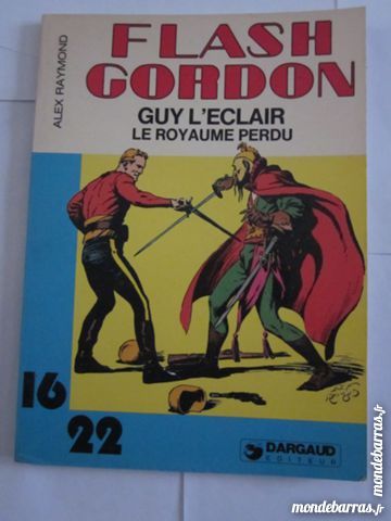 BD -  FLASH GORDON - GUY L' ECLAIR - DARGAUD 16/22 4 Brest (29)