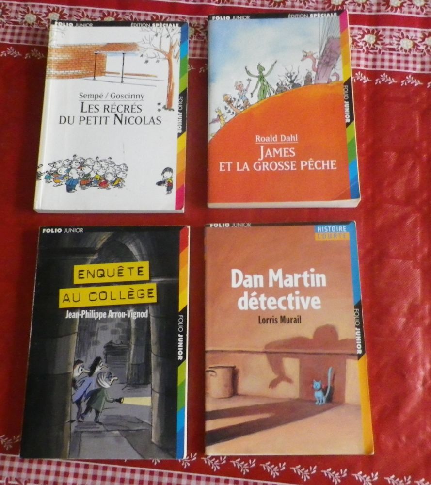 LOT DE 4 FOLIO JUNIOR PETIT NICOLAS ETC 5 Attainville (95)