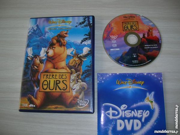 DVD FRERE DES OURS - W. Disney LOSANGE JAUNE 73 5 Nantes (44)