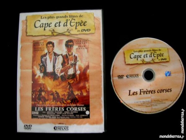 DVD LES FRERES CORSES G�rard BARRAY/Val. LAGRANGE 7 Nantes (44)