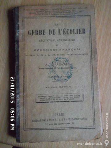 la gerbe de l'�colier 3 Chambly (60)