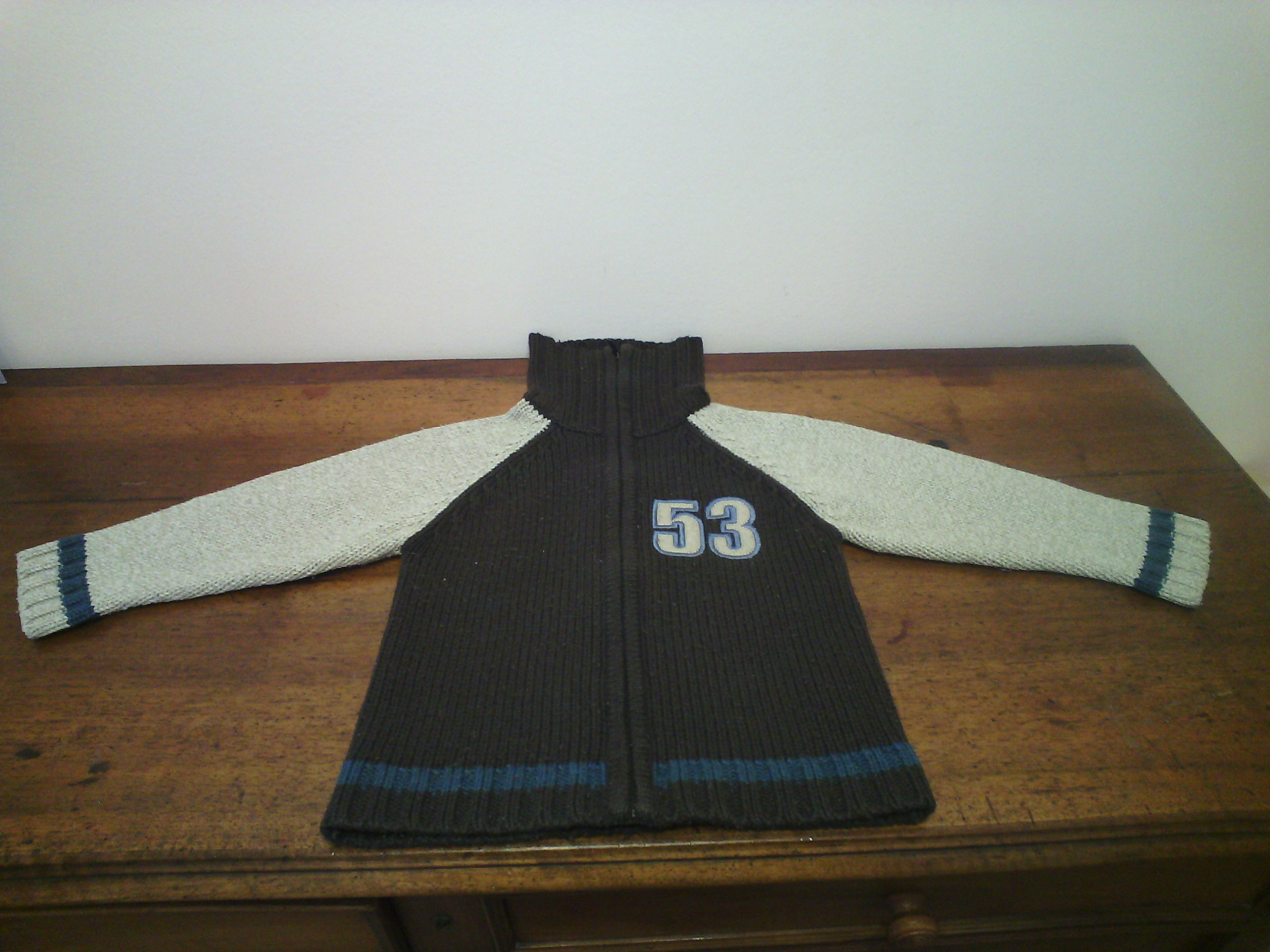 Gilet de laine marron OKA�DI 4 ans - TBE 5 Reims (51)