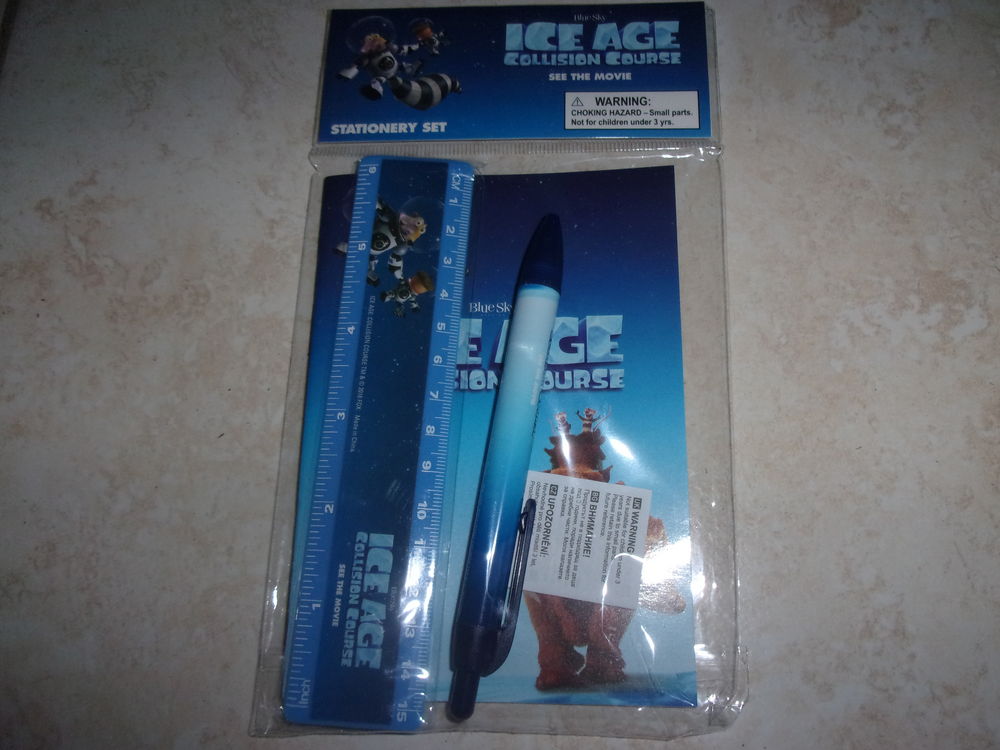 Goodies � l'effigie de L'�ge de glace (Neufs) 10 Ardoix (07)