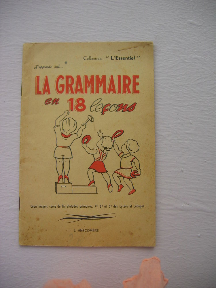  La Grammaire en 18 le�ons  de 1956 15 Le Vernois (39)
