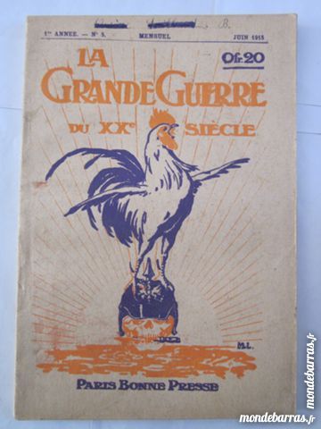 LA GRANDE GUERRE DU XX�me si�cle 5�me fascicule 10 Brest (29)
