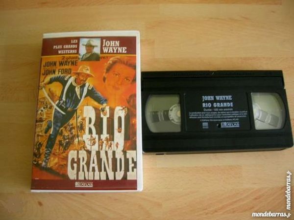 K7 VHS RIO GRANDE - WESTERN John Wayne 2 Nantes (44)