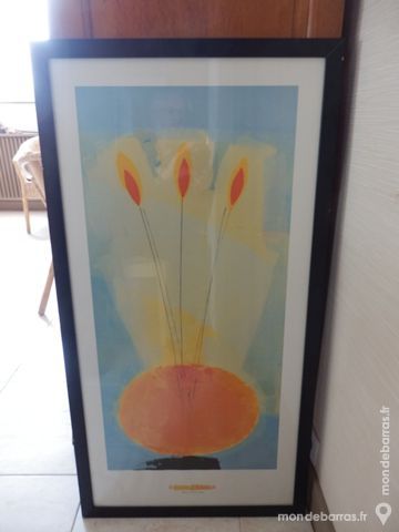 Gravure encadr�e 35 La Garenne-Colombes (92)