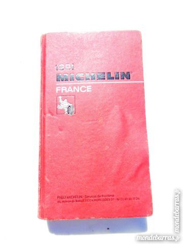 GUIDE MICHELIN 1991 - 1983 ET 1968 4 Gennevilliers (92)