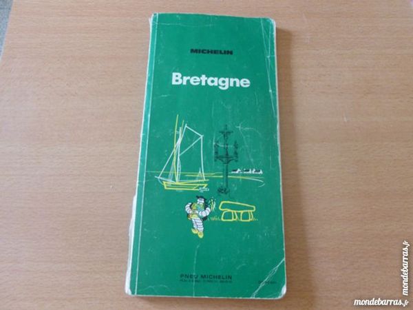 Guide vert Michelin Bretagne 1970 1 Thiais (94)