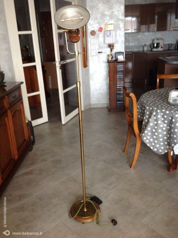 Halog�ne en merisier et cuivre 40 Tours (37)