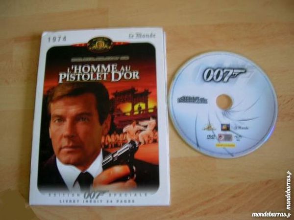 DVD L'HOMME AU PISTOLET D'OR - James Bond 007 7 Nantes (44)