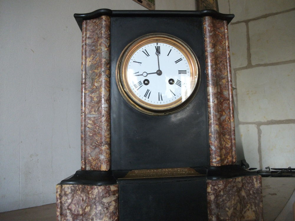 HORLOGE ANGLAISE AVEC PLAQUE DE MARBRE 0 Seyssel (01)