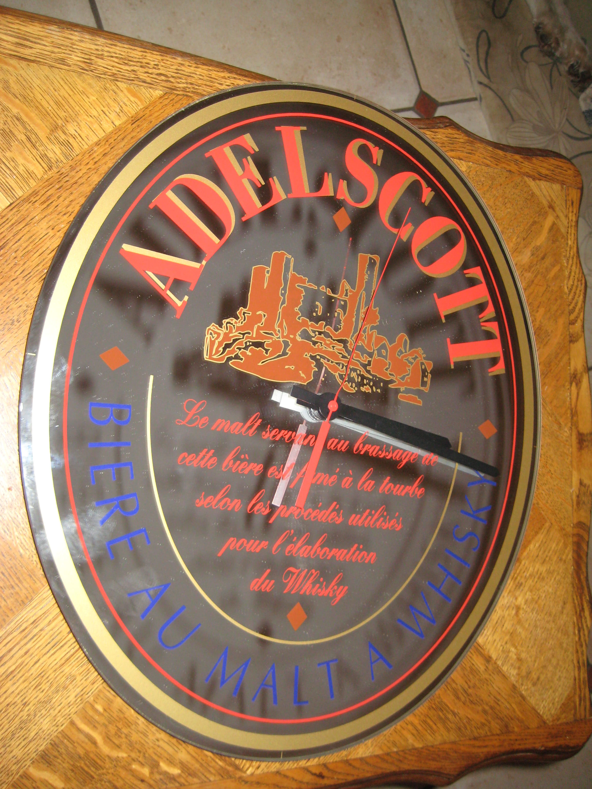 HORLOGE BISTROT 20 Sainte-Mesme (78)