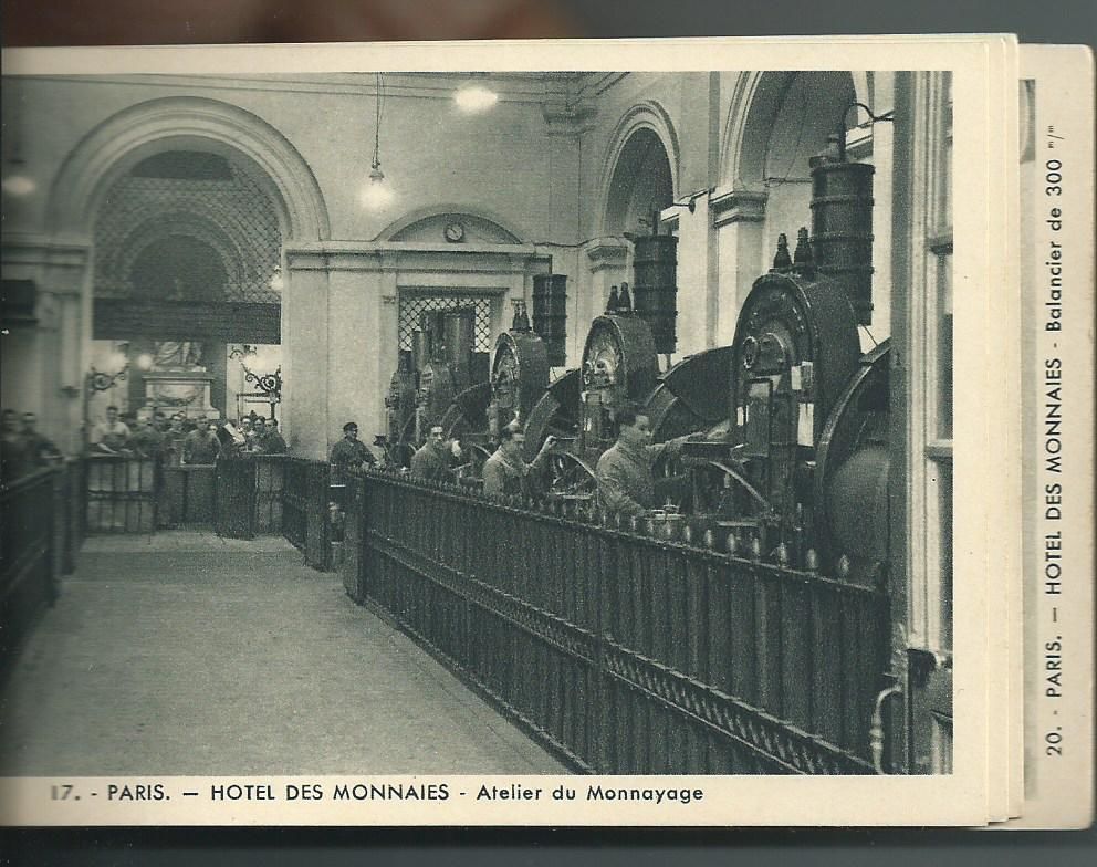 75   h�tel  Monnaie de paris , 1 carnet de 20 c p 52 Tours (37)