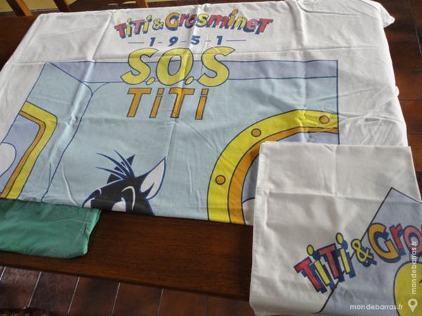 HOUSSE DE COUETTE PARURE COMPLETE TITI 10 Troyes (10)