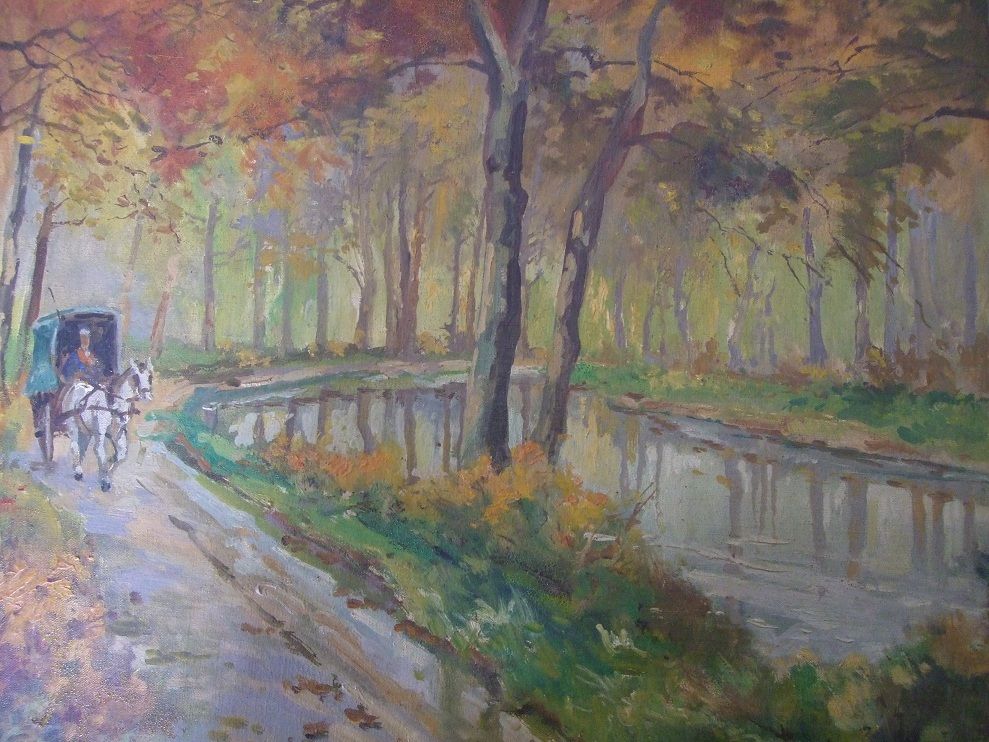 Huile sur toile 450 Friesenheim (67)