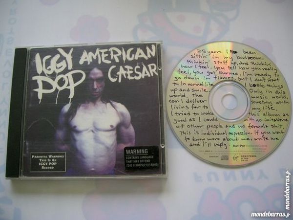 CD IGGY POP American Caesar 8 Nantes (44)