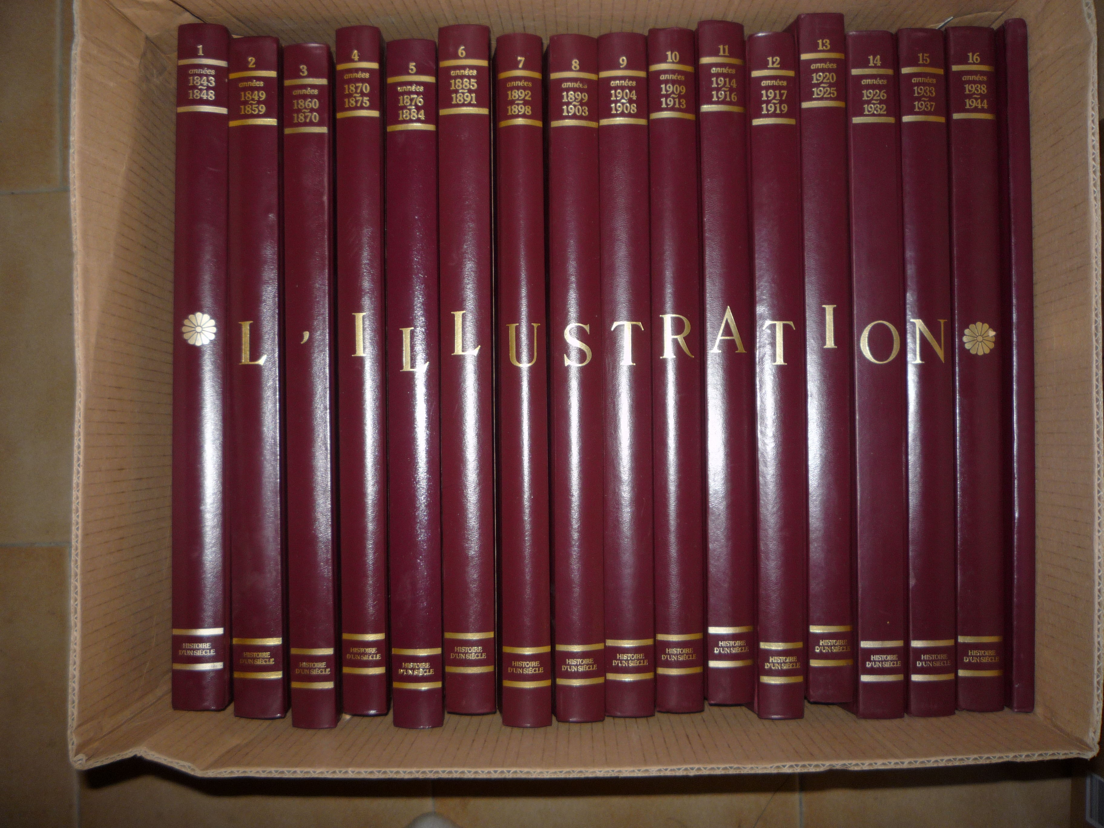 L'Illustration 16 volumes de 1843 � 1944 265 Castres (81)