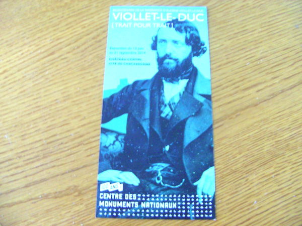 Invitation pour 2: Exposition Viollet-le-Duc � Carcassonne 0 Ardoix (07)