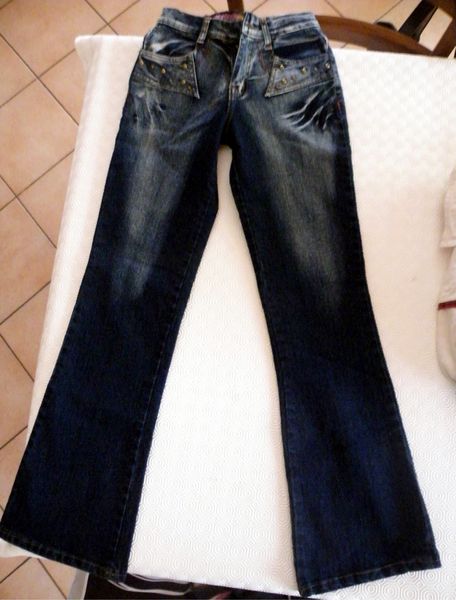 jean 14 ans fille neuf brode sur les poches 7 Viriat (01)