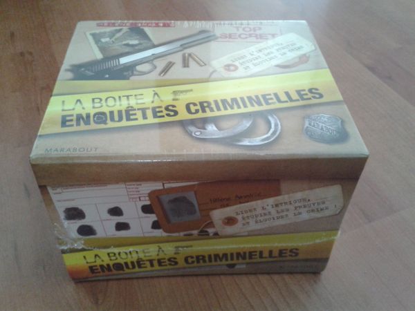 Jeux de soci�t� LA BOITE A ENQUETES CRIMINELLES 10 Moissy-Cramayel (77)