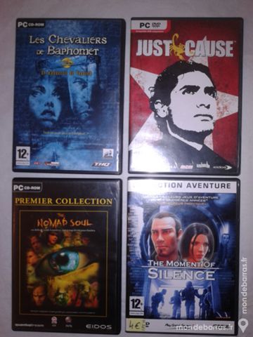 4 jeux vid�o divers 20 Castres (81)
