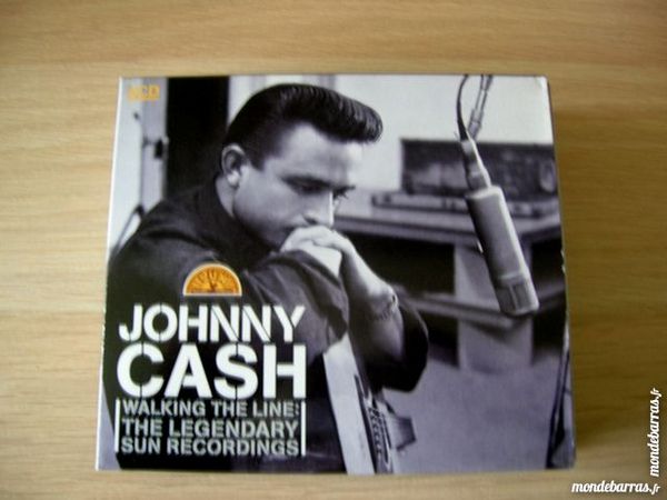 CD JOHNNY CASH The legendary SUN Recordings (3cds) 22 Nantes (44)