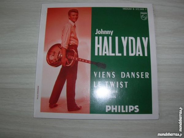 CD JOHNNY HALLYDAY Viens danser le twist 15 Nantes (44)