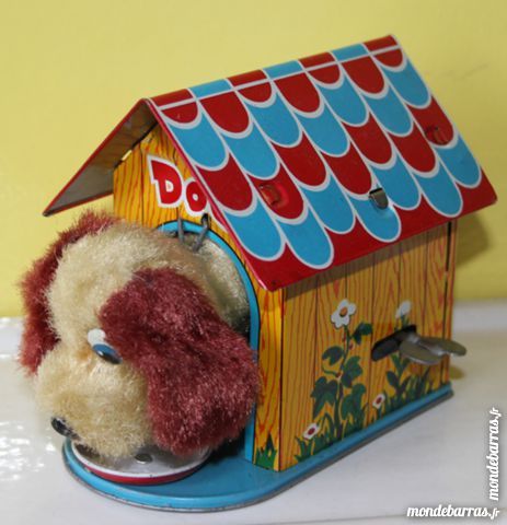 Jouet m�canique automate clef DOG t�le sonore 80 Vanves (92)