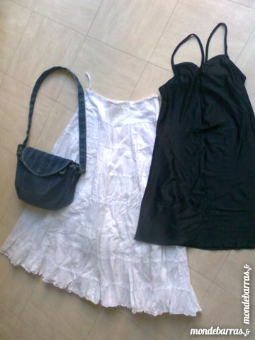 jupe � vollants, robe, sac en jean - 36 - zoe 10 Martigues (13)