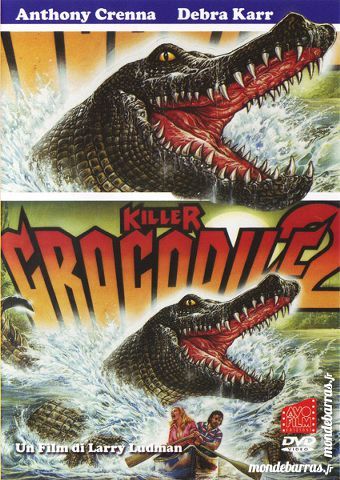 K7 Vhs: Killer Crocodile 2 (61) 6 Saint-Quentin (02)
