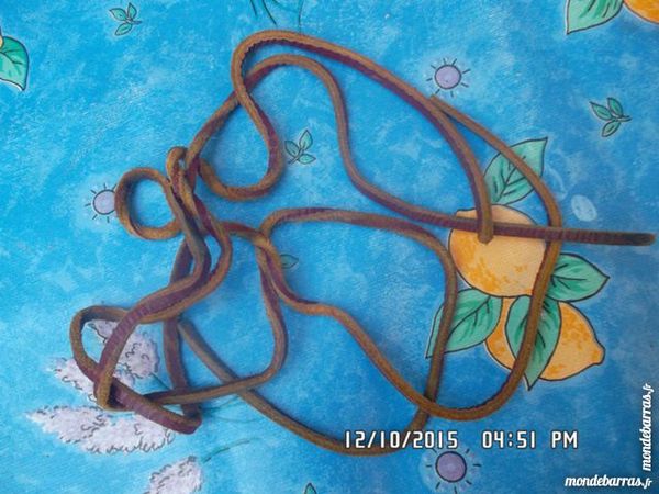 lacets en cuir marron*juste 1e*kiki60230 1 Chambly (60)