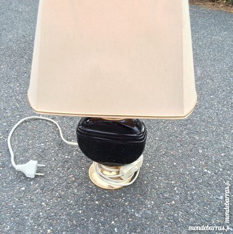lampe chevet noire et or 9 Le Plessis-Robinson (92)