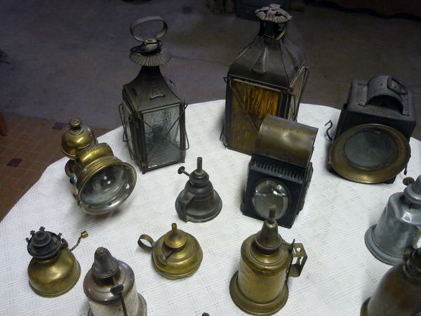 Lot de lampes anciennes 145 Boisset-Saint-Priest (42)