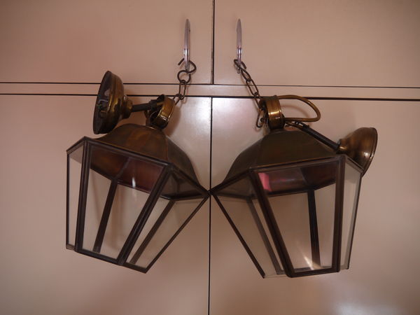 lot de 2 lampes rustiques suspendues 40 Ch�tillon (92)