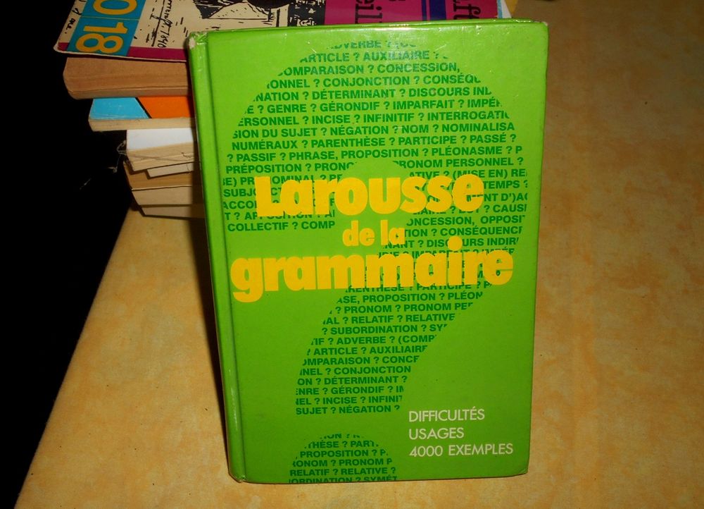 Larousse de la grammaire difficult�s usages 4000 exemples 7 Monflanquin (47)