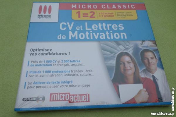 CD-Rom Cv et lettres de motivation 7 Vend�me (41)