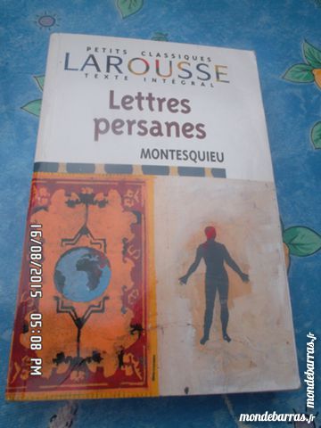 LETTRES PERSANNES 2 Chambly (60)