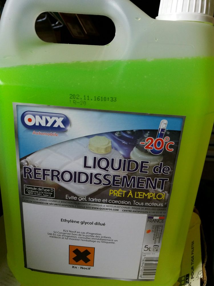 LIQUIDE DE REFROIDISSEMENT 5 Saint-Symphorien-d'Ozon (69)
