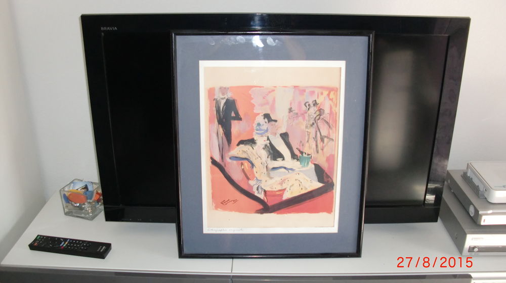 lithographie originale jg domergue 200 Montpellier (34)