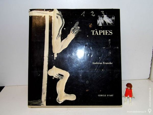 Livre ANTONI TAPIES peinture ANDREAS FRANZKE 70 Dunkerque (59)