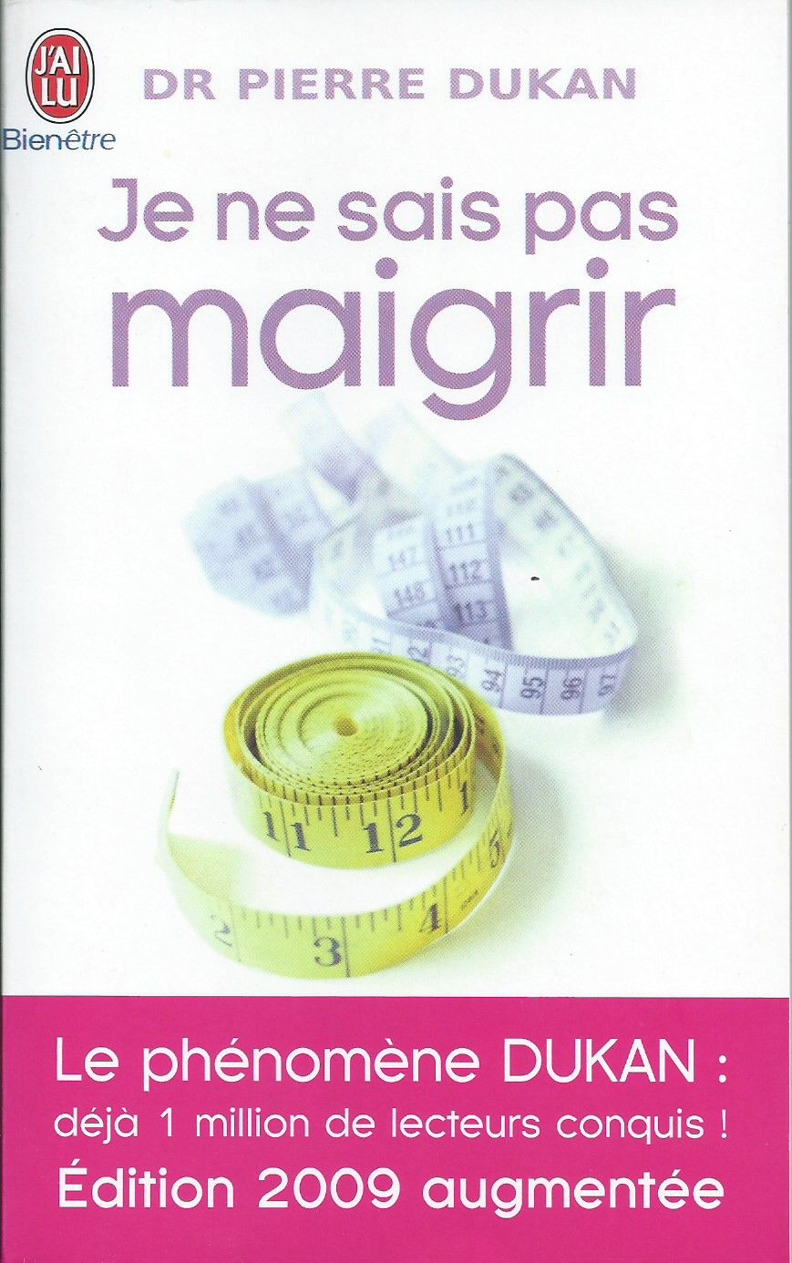  livre de cuisine , je ne sais pas maigrir de Pierre Dukan 4 Tours (37)