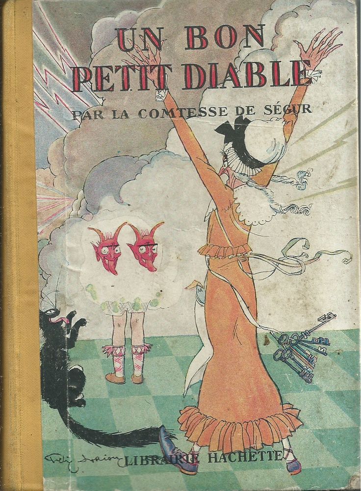 1 livre un bon petit diable comtesse de s�gur 1930 12 Tours (37)